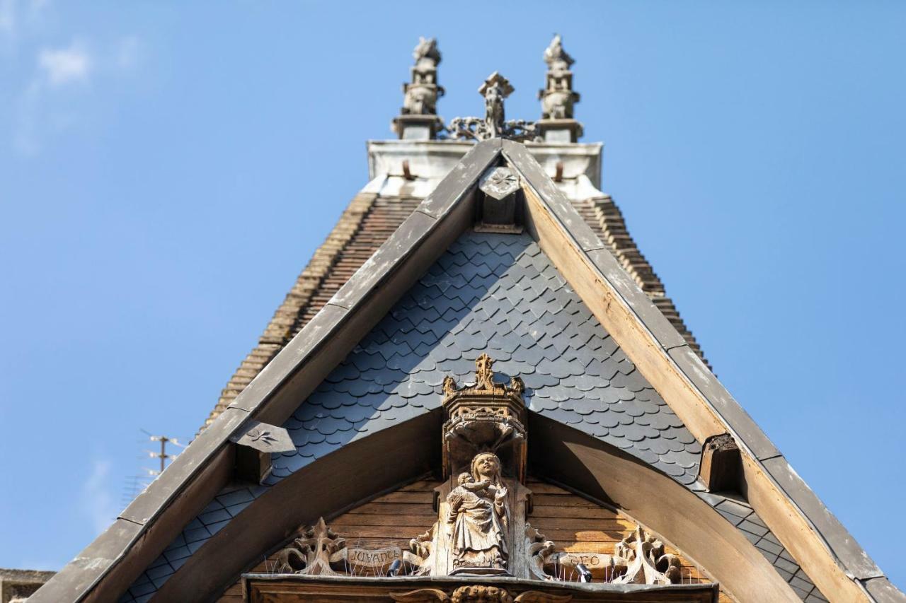 La Maison Des Vieux Logis Hotell Rouen Exteriör bild